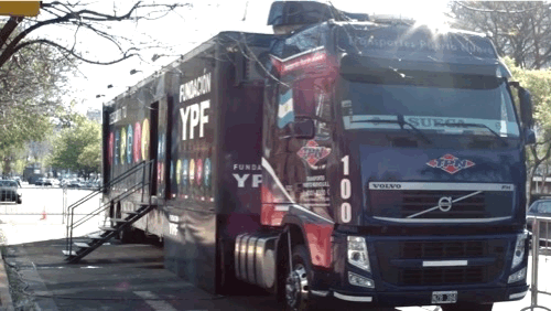 Fundación YPF Semi-truck